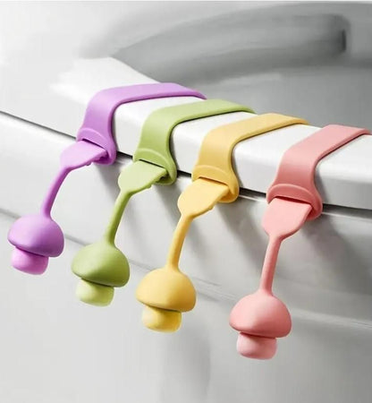 Silicone Toilet Seat Lifter (Pack of 4)