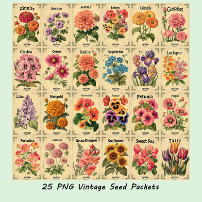 Varieties of Flower Seeds (Pack of 100) And Get Plant Growth Supplement Free
